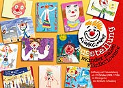 Kinder malen Klinikclowns - Ausstellung im Klinikum München-Schwabing